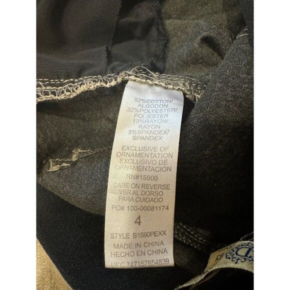 Democracy AB Technology Women's Casual Zipper Pocket Skinny Ankle Sz 4 - Picture 8 of 8